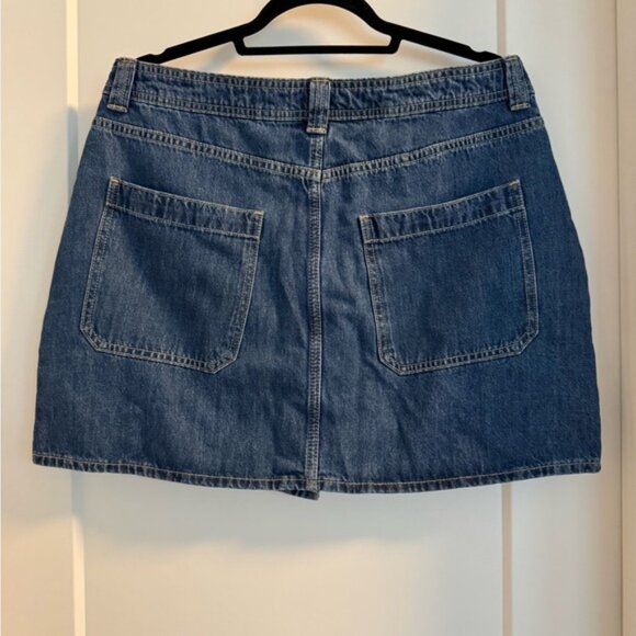 Dark Blue Denim Mini Skirt brand new with tags - Picture 4 of 4